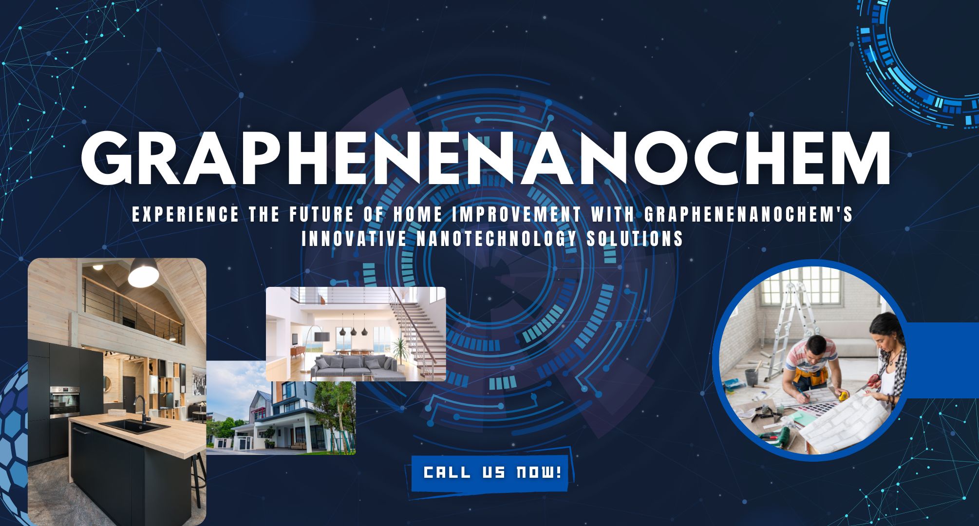 Experience the Future of Home Improvement with GrapheneNanoChem's Next-Generation Nanotechnology
